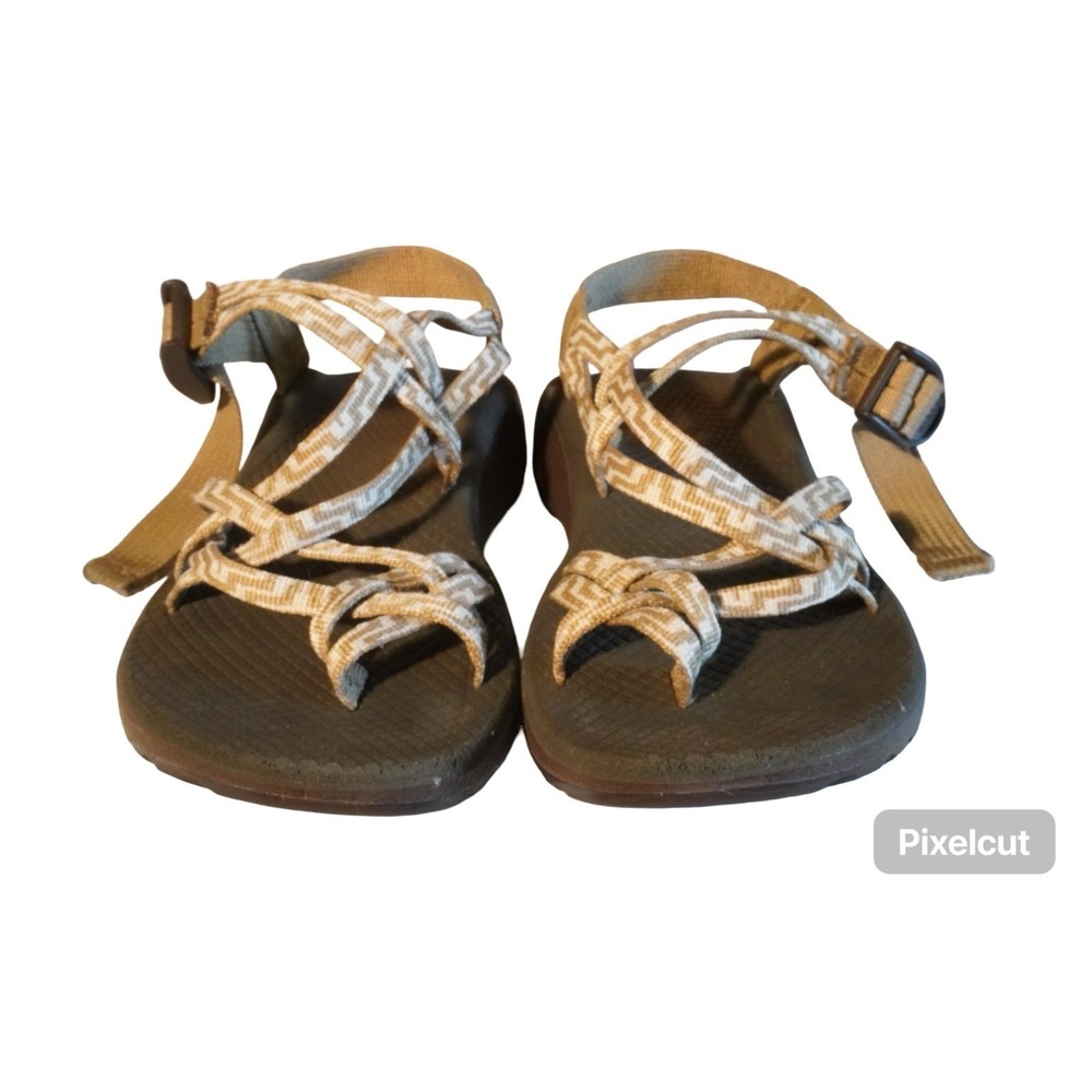 Chaco ZX/2 Women's Thong 7 Multicolor Toe Loop Classic Outdoor Sports Sandals - Picture 2 of 8